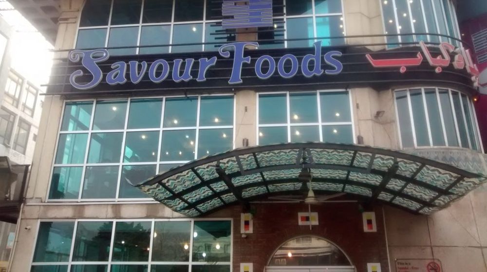 Savour Foods Islamabad Menu
